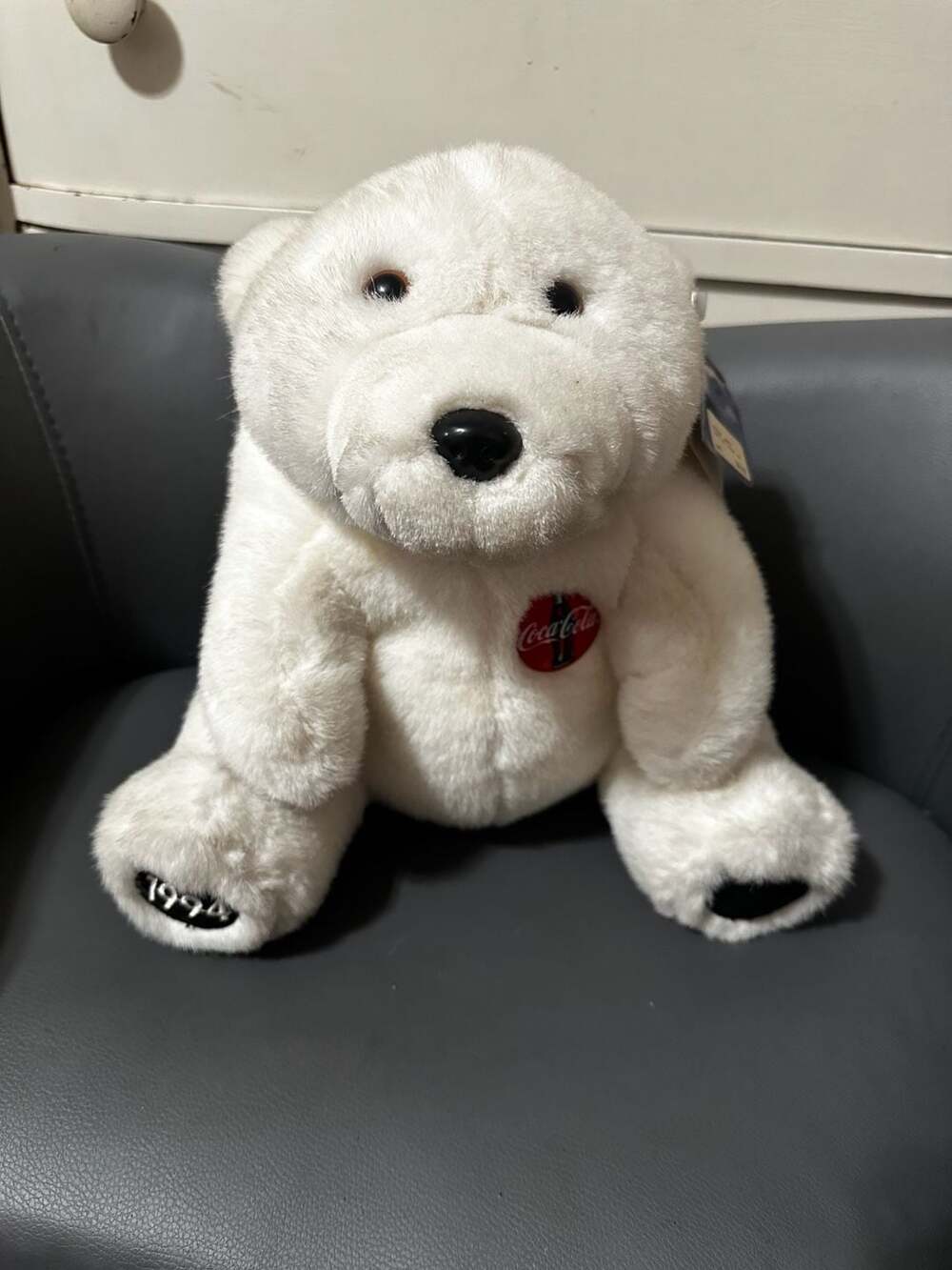 Vintage 1994 Coca-Cola Polar Bear Plush Toy Cavanagh Group